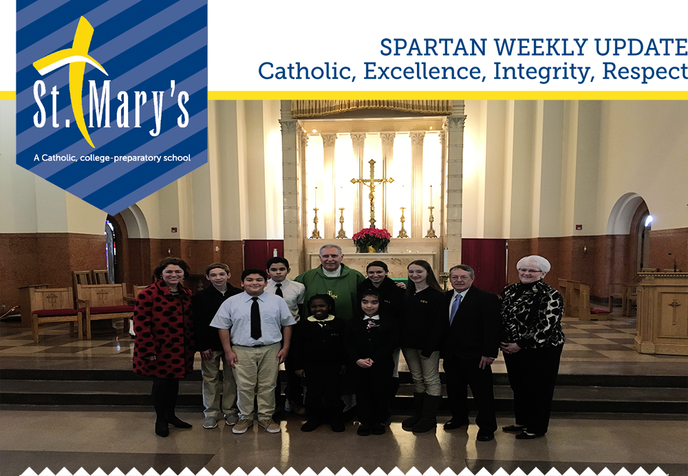 The Lynn Catholic Schools Celebrate Mass Together As - St Mary's Lynn (1000x693), Png Download