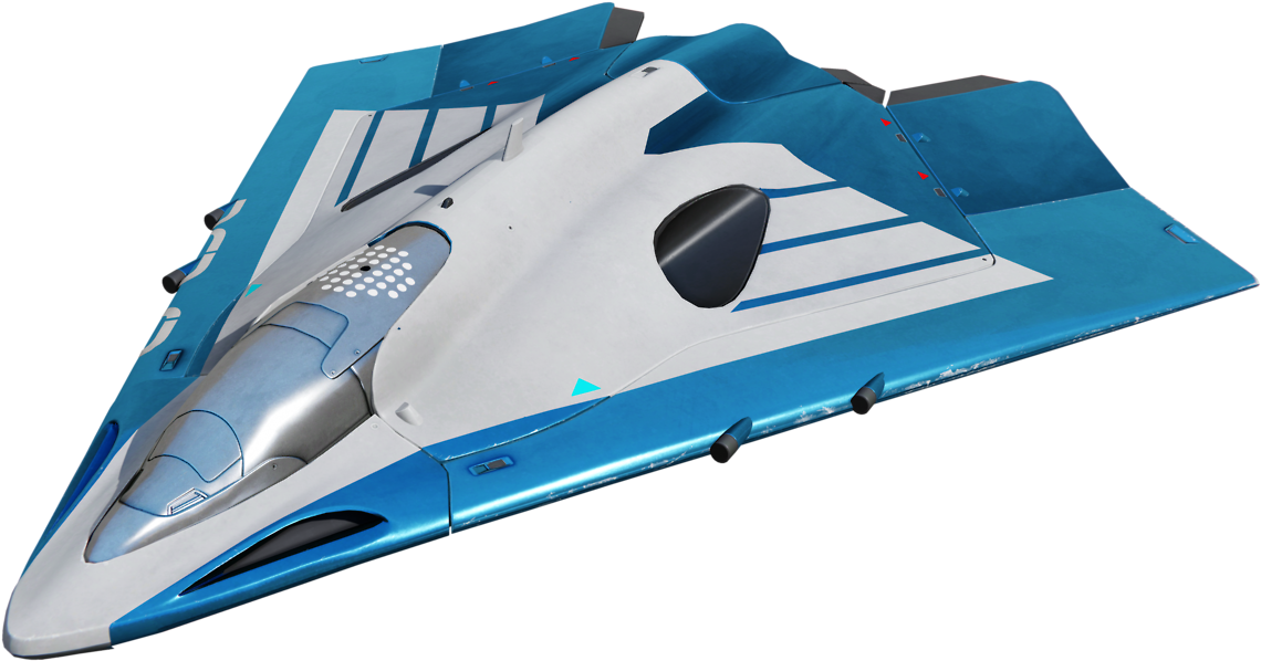 The Seven Seraphs Playstation Exclusive Ship - Spaceplane (1280x720), Png Download