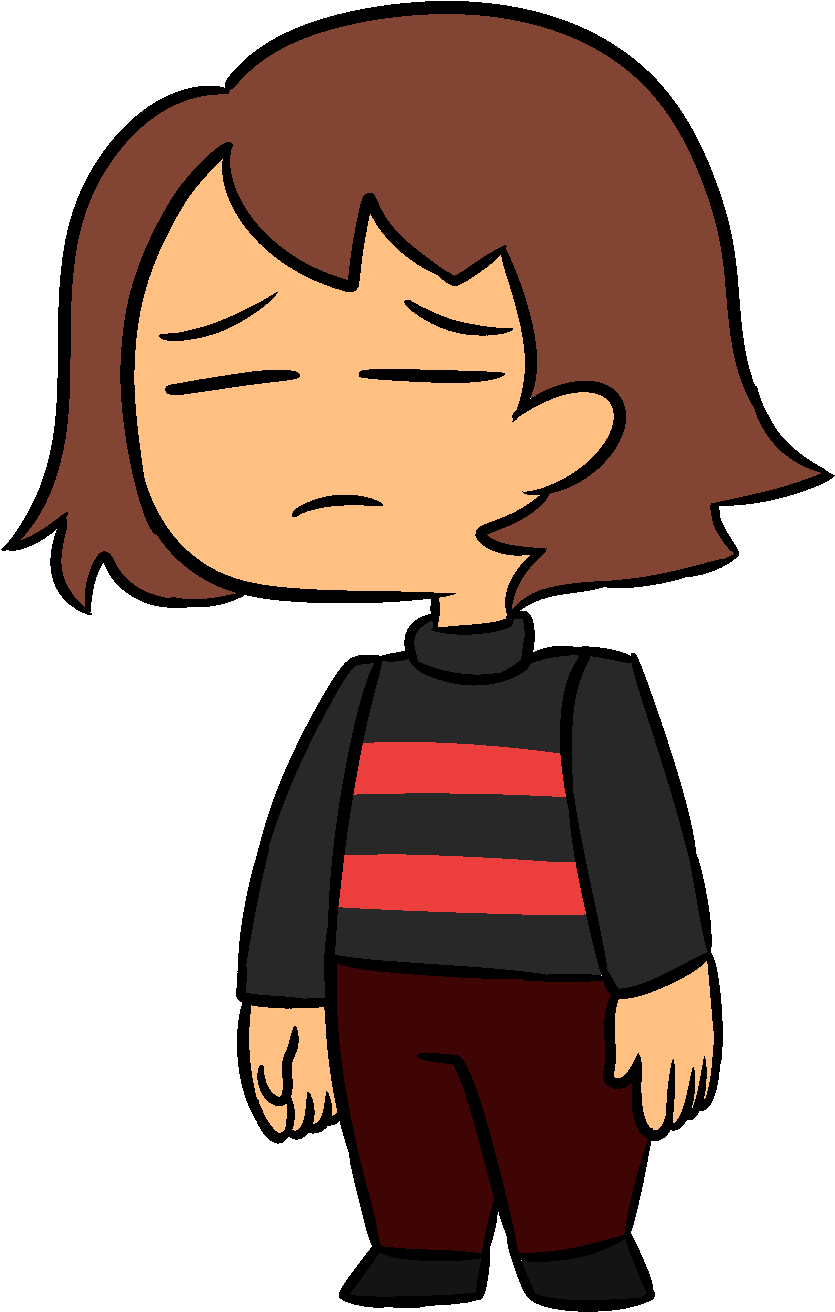 Frisk2 - Imágenes De Frisk De Underfell (1000x1500), Png Download