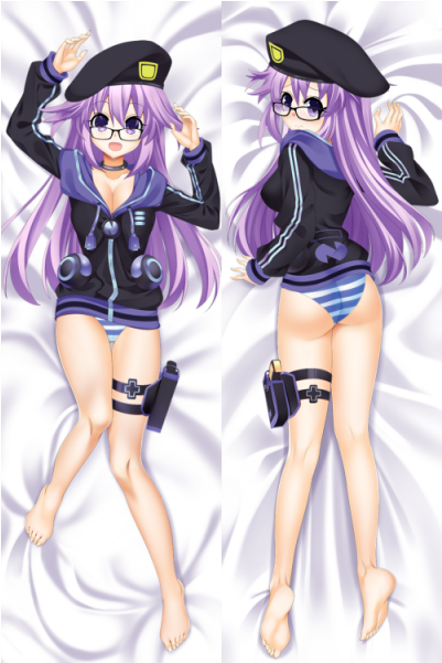 Hot Anime Game Hyperdimension Neptune Nepgear Anime - Cartoon (400x800), Png Download
