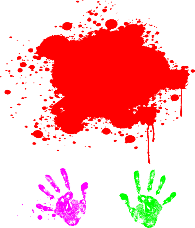 Peinture Rouge Png - Happy Holi Png Hd (684x800), Png Download