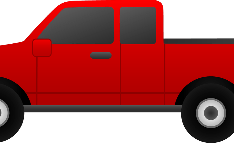 Car Clip Art National Bg Red Sweet - Dacia Pick-up (800x491), Png Download