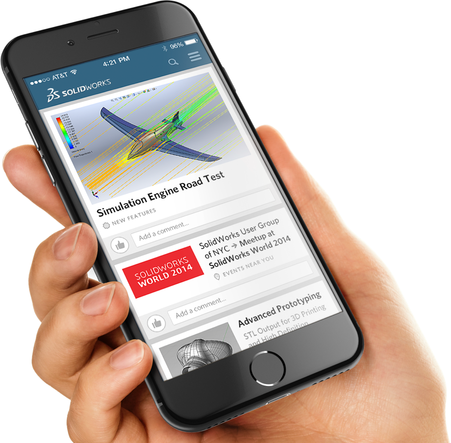 Solid Works Website Mockup - Iphone (924x908), Png Download