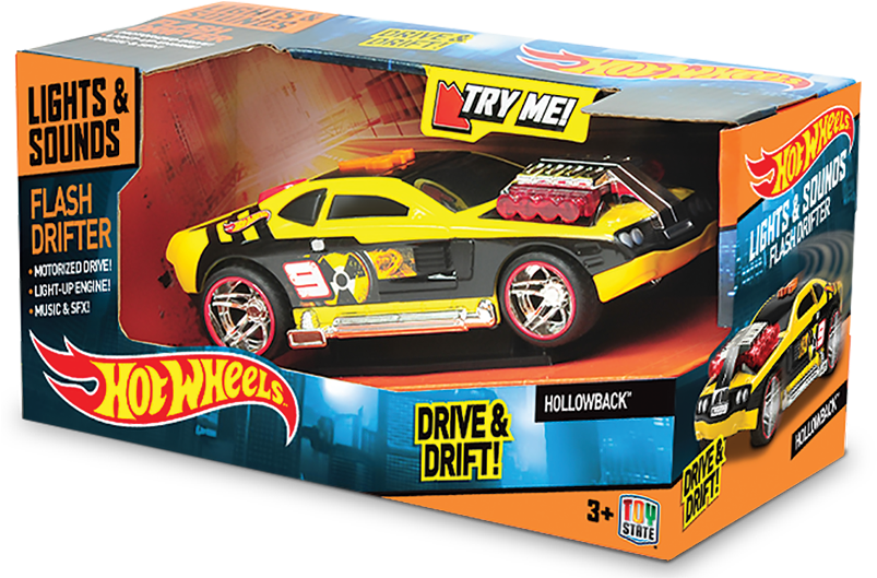 Hot Wheels Sound Light (1002x672), Png Download