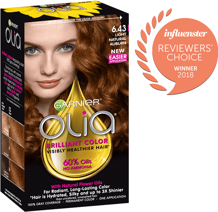 Garnier Olia Medium Golden Brown (750x750), Png Download