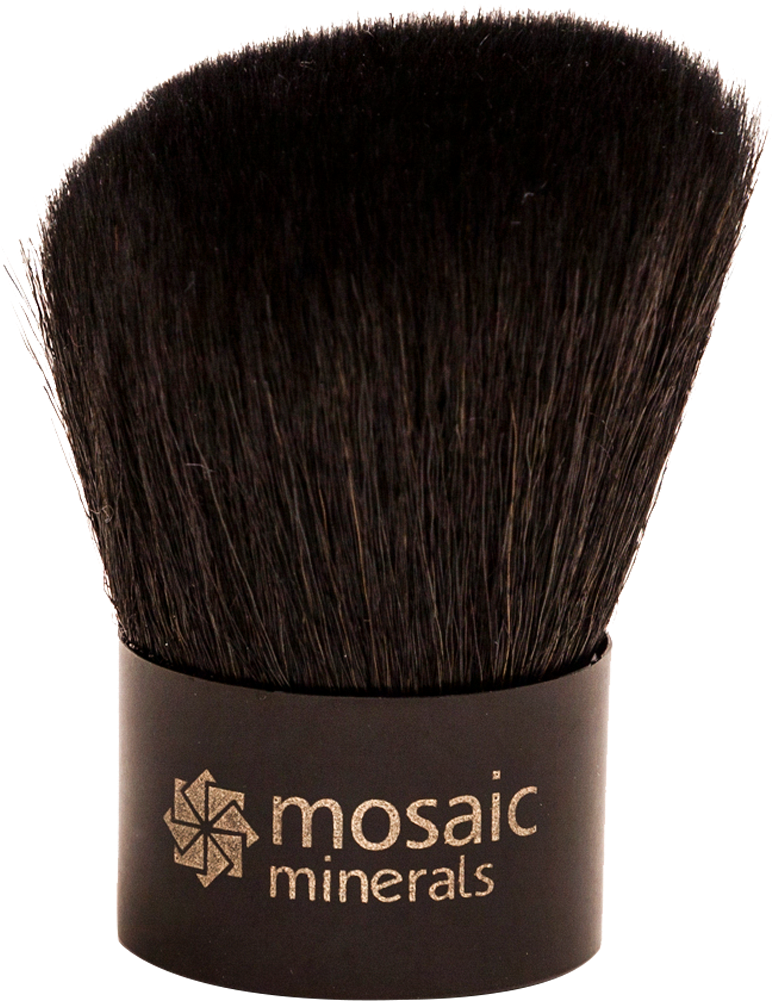 Natural Hair Brush Contoured Bronzing - Makeup Brushes (1200x1200), Png Download