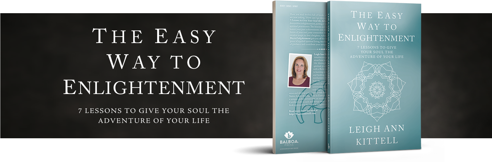 Enlightenment Ebooks Meditation Books Motivational - Book Cover (1680x573), Png Download