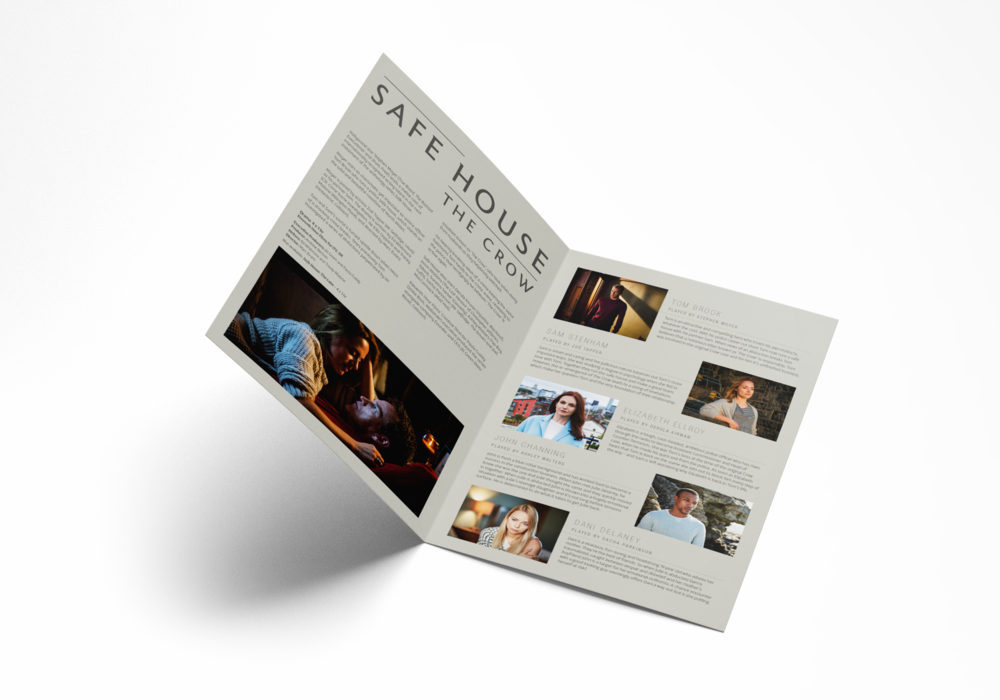 Safe House Flyer - Newsprint (1000x700), Png Download