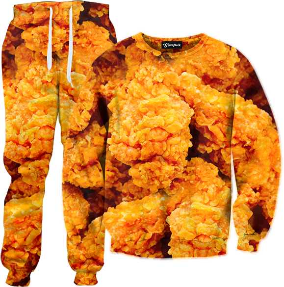 Fried Chicken Tracksuit (600x600), Png Download