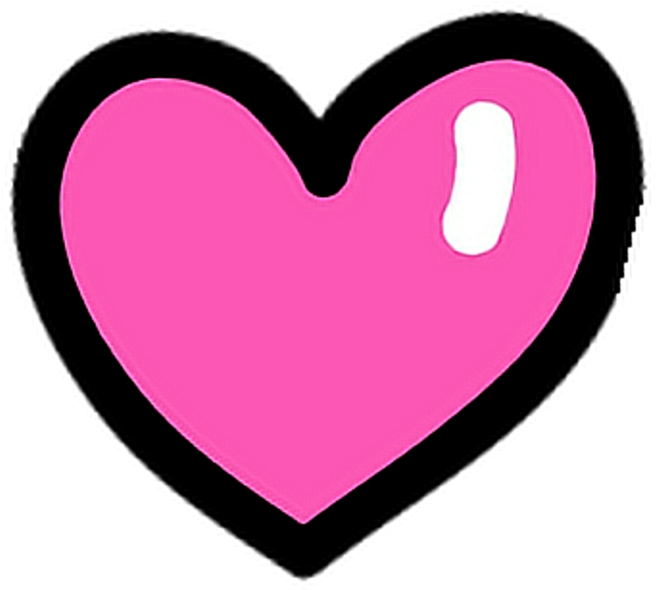 #emoji #whatsapp #emoticon #freestickers #freesticker - Heart (1024x1191), Png Download