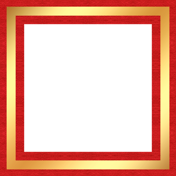 Christmas Frames For Photos - Cadre Carré Photo Transparente (720x720), Png Download