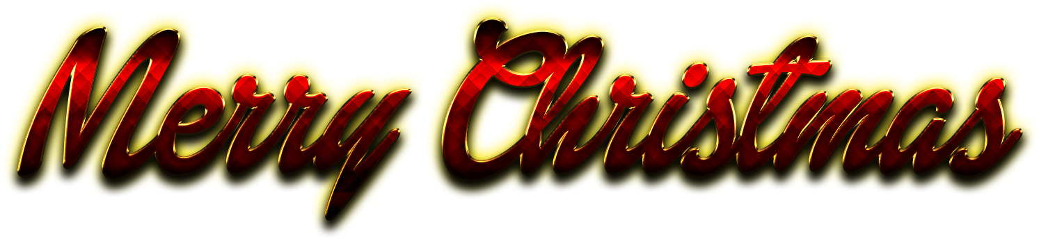 Merry Christmas Word Art Transparent Background - Calligraphy (1621x370), Png Download
