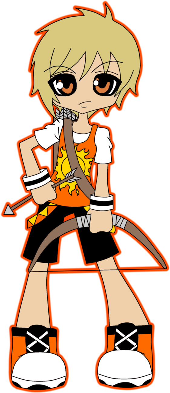 Greek Svg Royalty - Anime Apollo The God (609x1310), Png Download