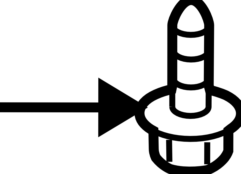 Screw Amp Nut Clipart (1000x723), Png Download