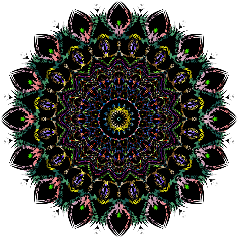 By Gdj - Mandala (784x784), Png Download