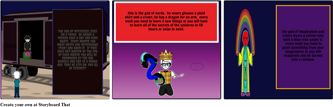 Gods - Cartoon (1164x385), Png Download