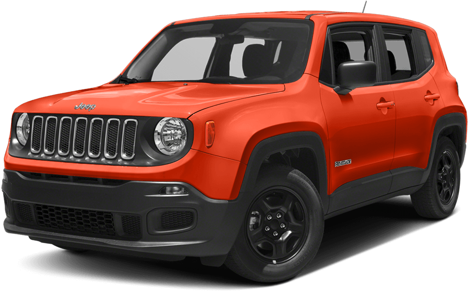 2017 Jeep Renegade Orange - 2018 Jeep Renegade Colors (1000x616), Png Download