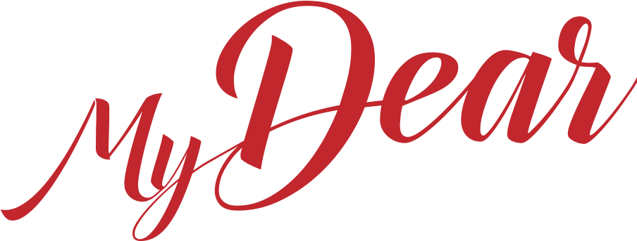 Mydear - Calligraphy (1093x524), Png Download