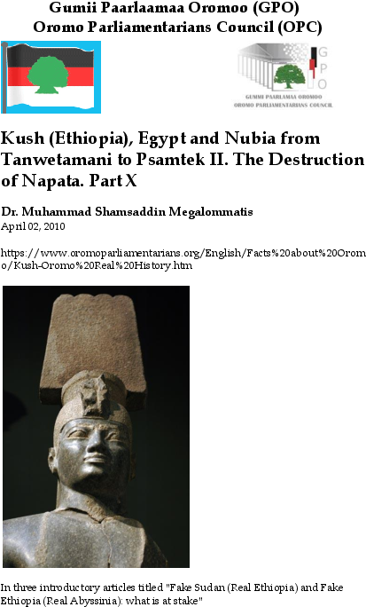 Kush , Egypt And Nubia From Tanwetamani To Psamtek - Statue (595x842), Png Download