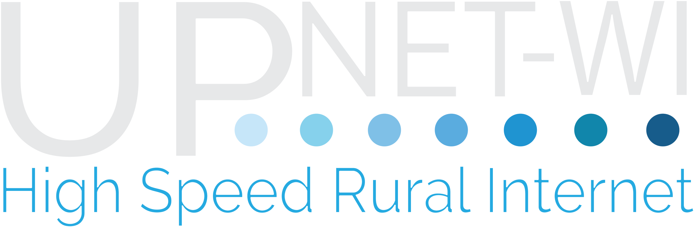 Rural Wisconsin Internet Upnet Wi Fixed Wireless Broadband - Graphic Design (2427x886), Png Download
