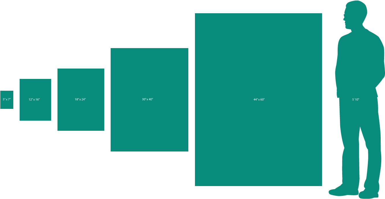 Show Scale Of Piece - 30 X 40 (1400x768), Png Download