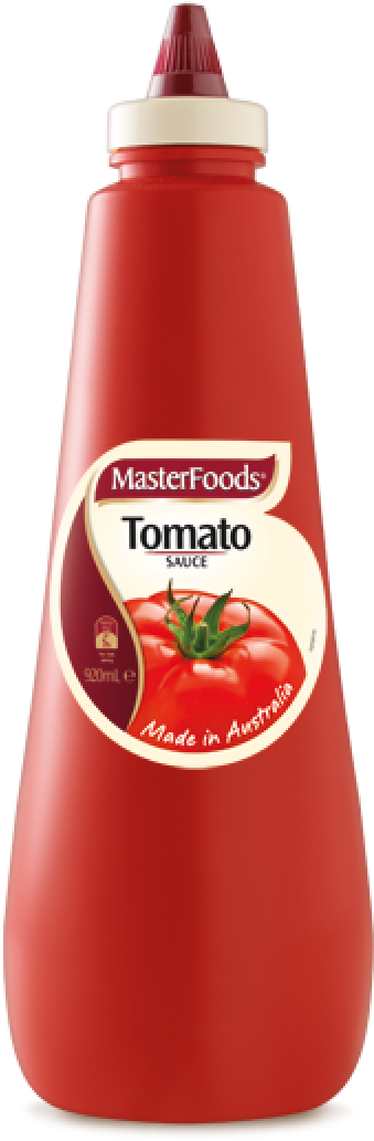 Foodie Facts - Masterfoods Tomato Sauce Bottle (400x1144), Png Download
