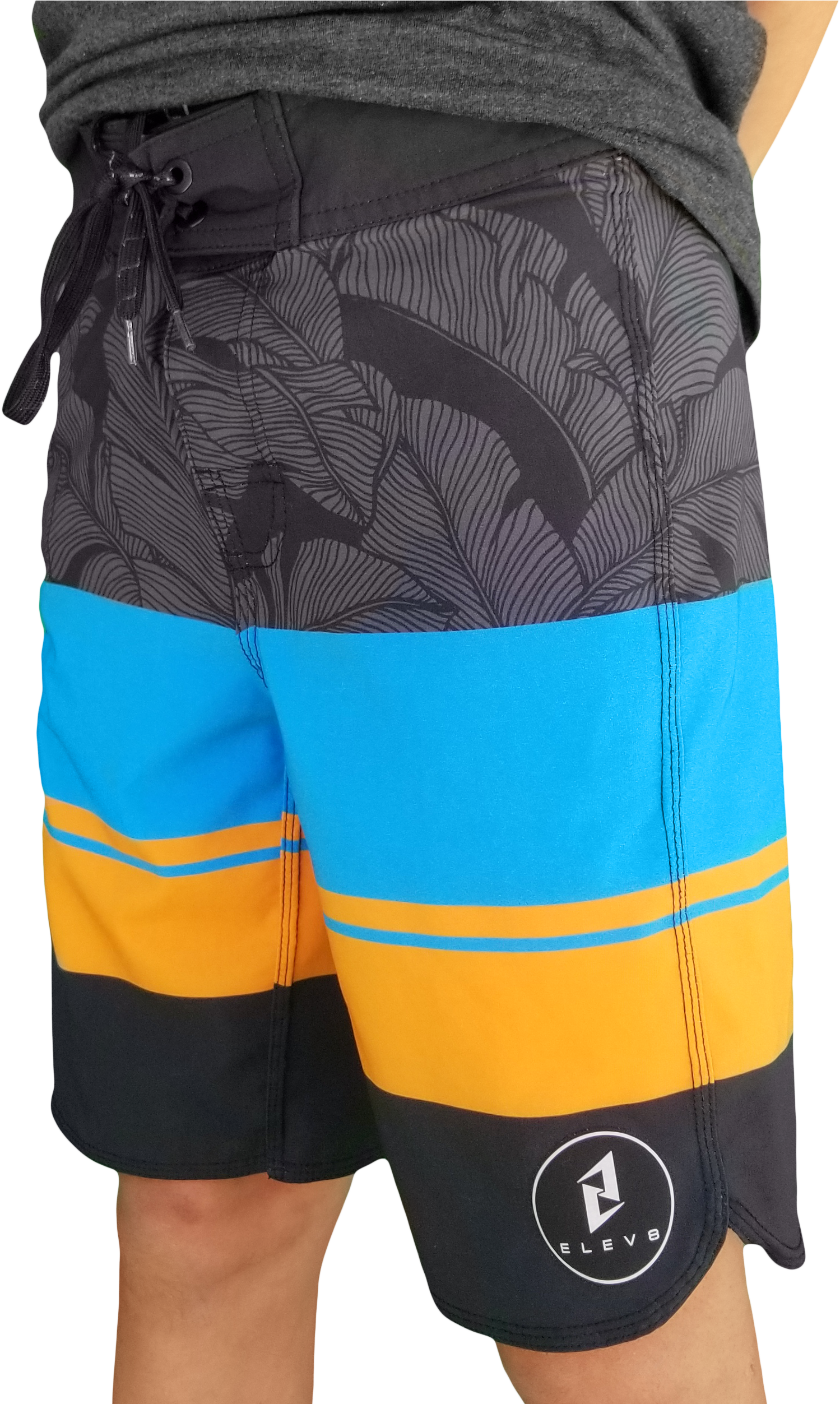 3 Shuv - Kid's - Board Short (1726x2504), Png Download