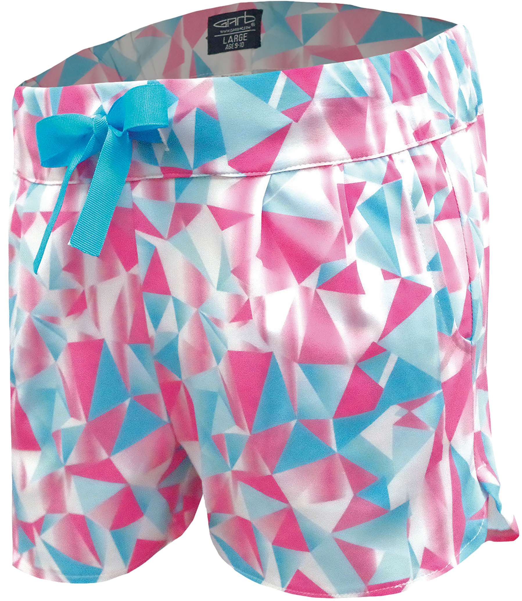 Girl's Diamond Print Performance Golf Shorts - Board Short (3000x3000), Png Download
