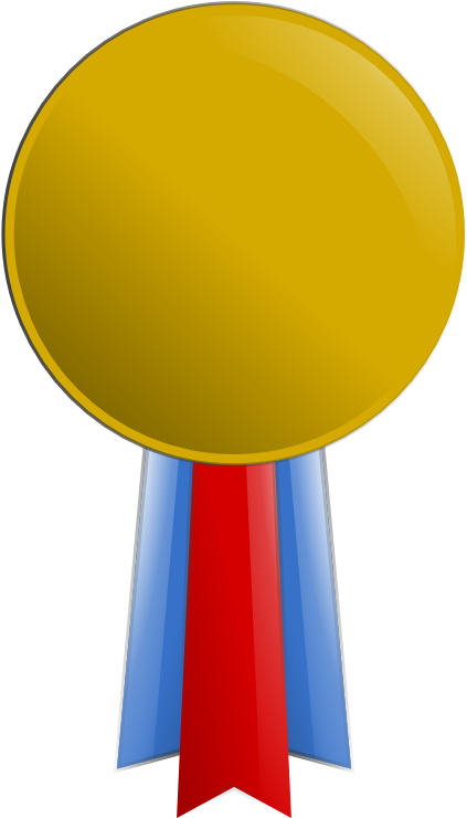 Clip Art Gold Medal - Gold Medal Clip Art (800x800), Png Download