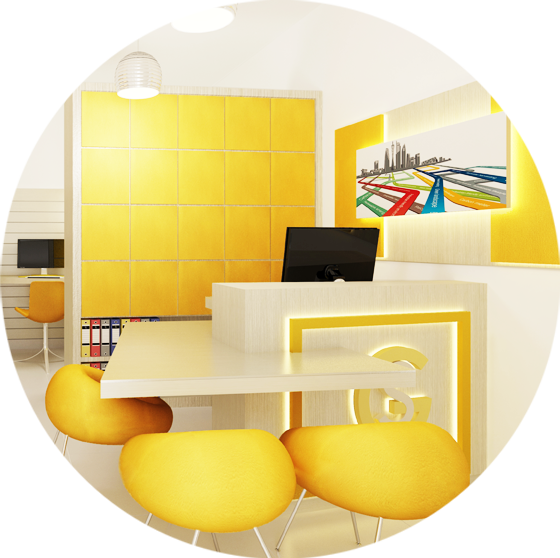 3 - Interior Design (560x558), Png Download