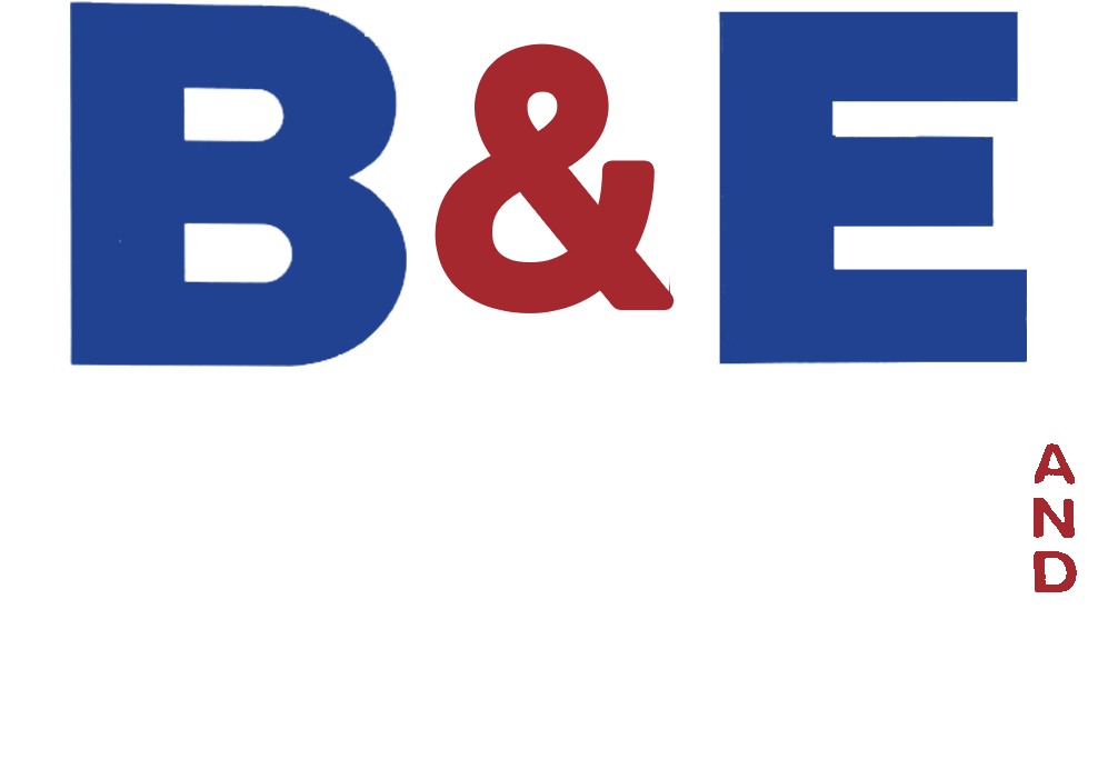 Dealer Logo - B And E Logo (1110x782), Png Download