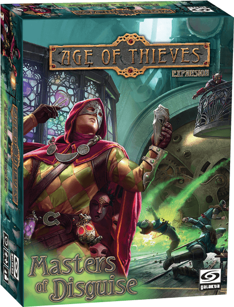 Age Of Thieves Masters Of Disguise Box - Galakta (709x709), Png Download