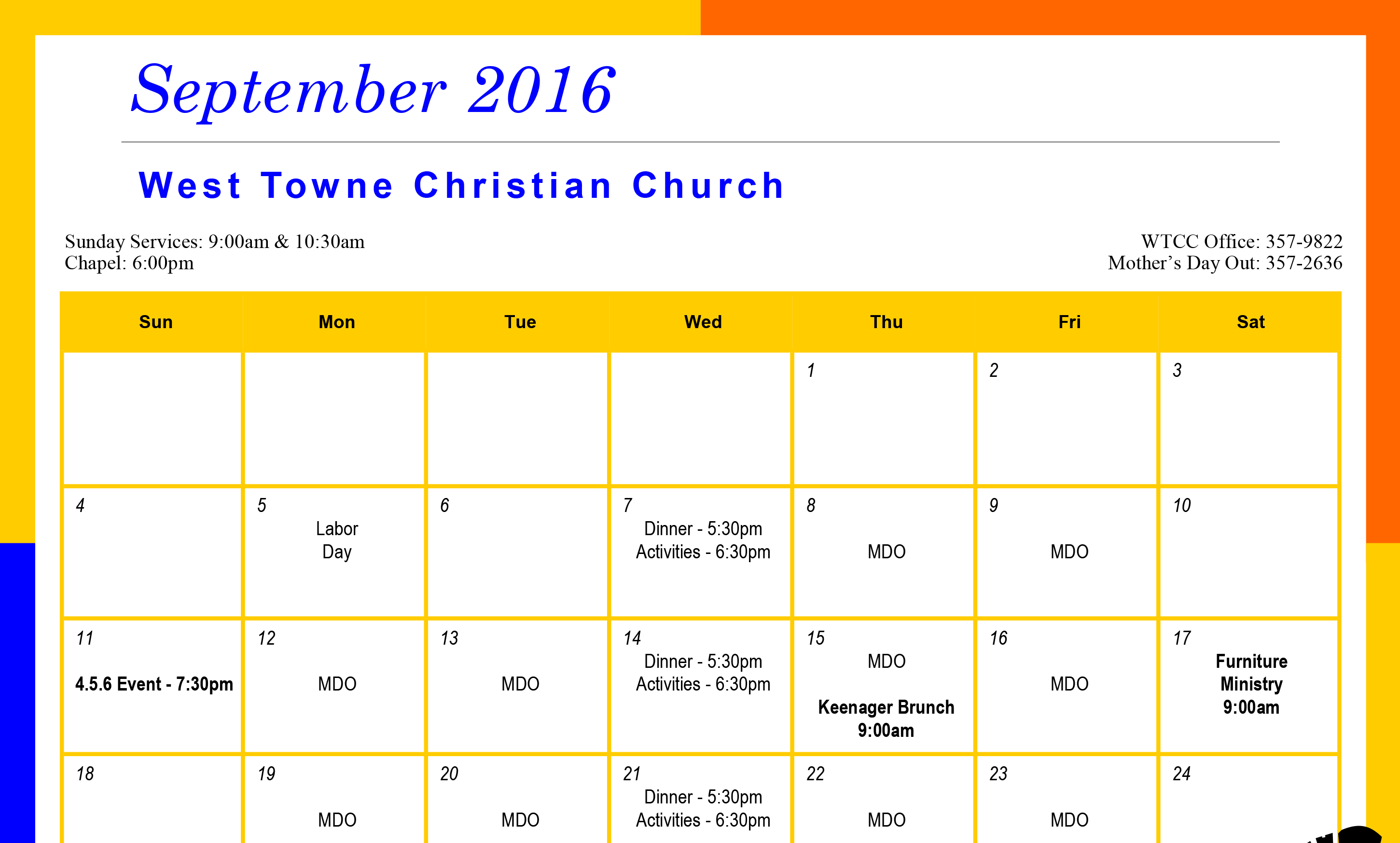 Calendar September 2016 E1472757103779 - Number (2901x1747), Png Download