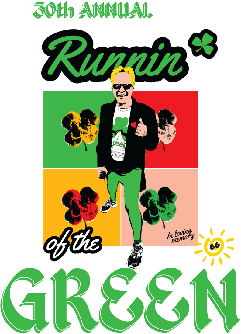 Runnin Of The Green Finals Logo (1000x1248), Png Download