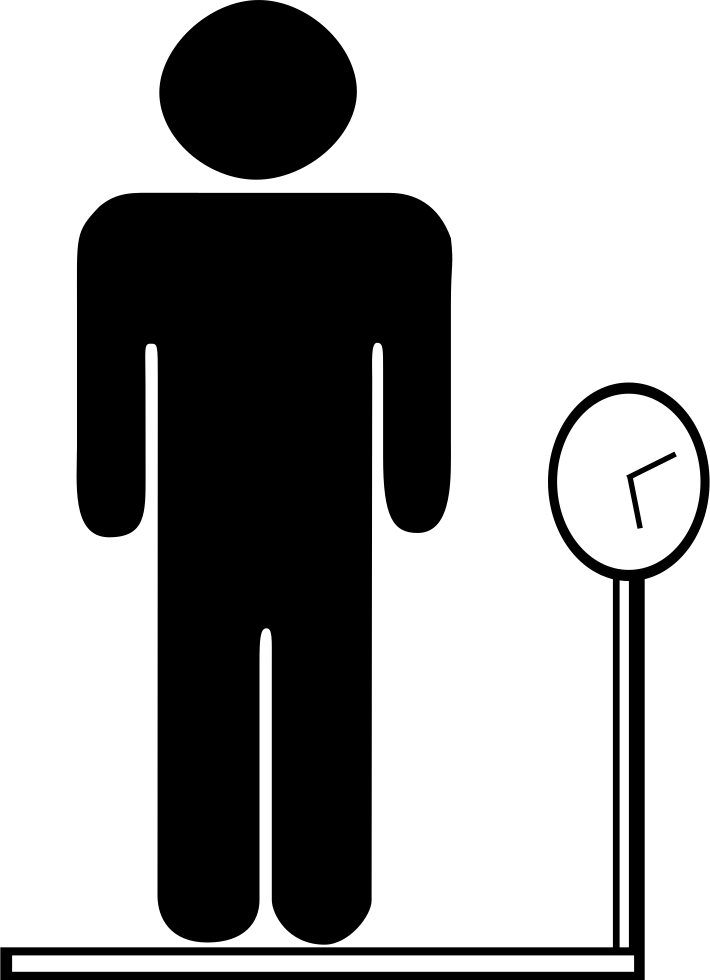 Court Clipart Weight Machine - Women Greater Than Men (710x980), Png Download