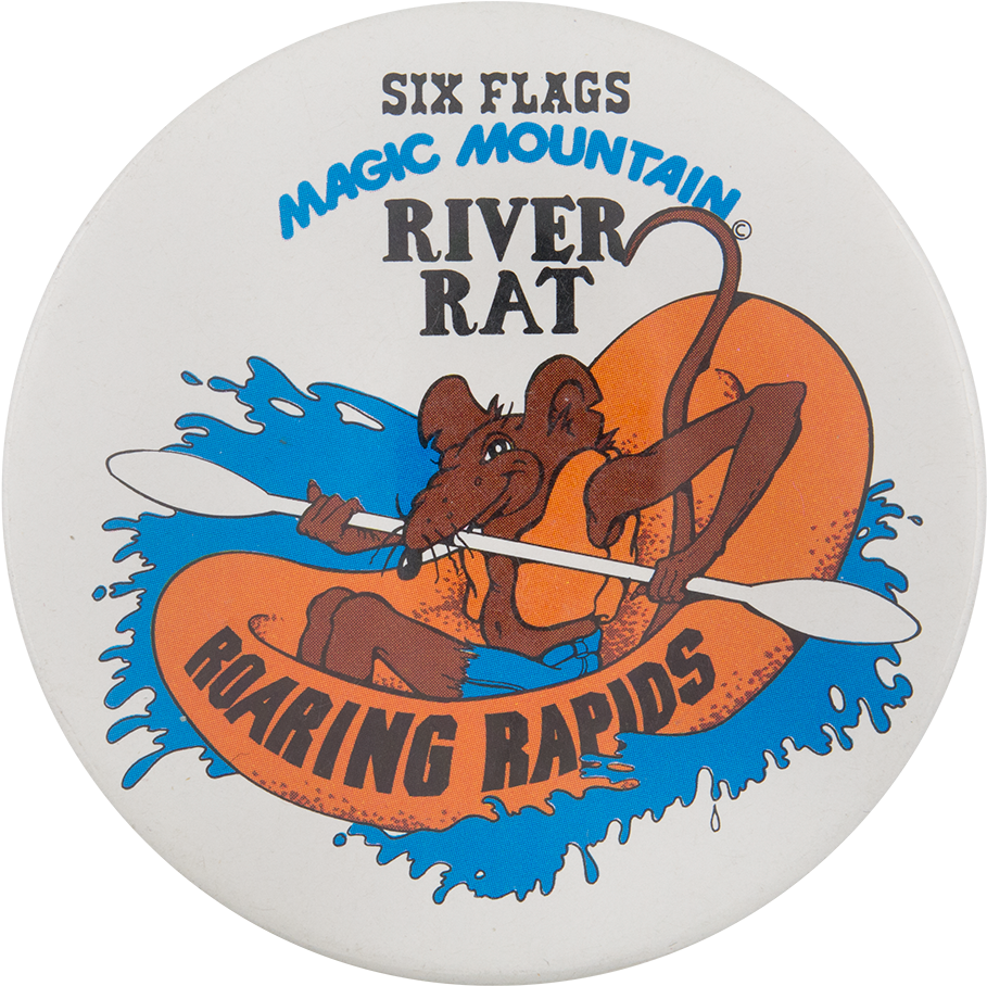 Magic Mountain River Rat - Circle (1000x990), Png Download