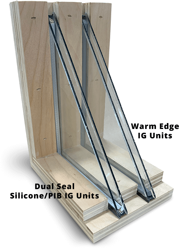 Two-pane Cutaway - Plywood (600x819), Png Download
