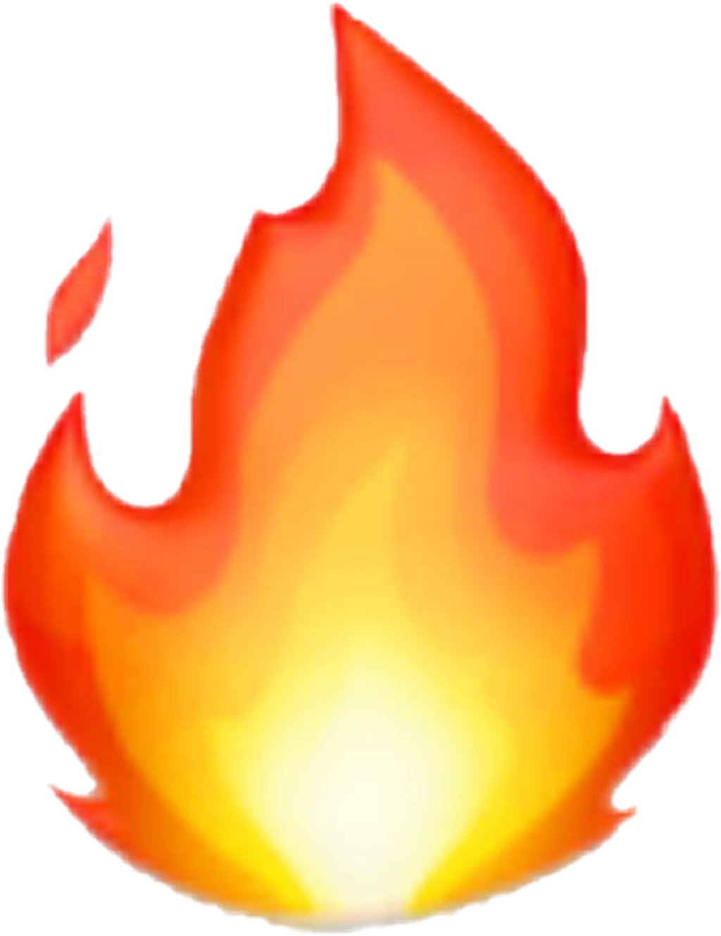 #emoji #fuego #fogata #naranja - Emoji Fuego Whatsapp Png (1024x1330), Png Download