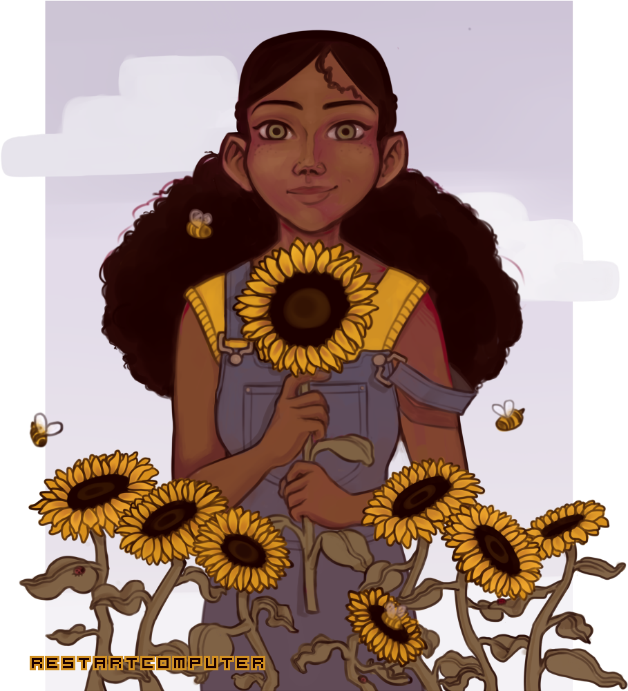 This Is My Oc Carmella - Cartoon (975x1000), Png Download