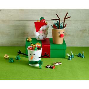 Holiday Candy Cups Craft - Figurine (300x300), Png Download