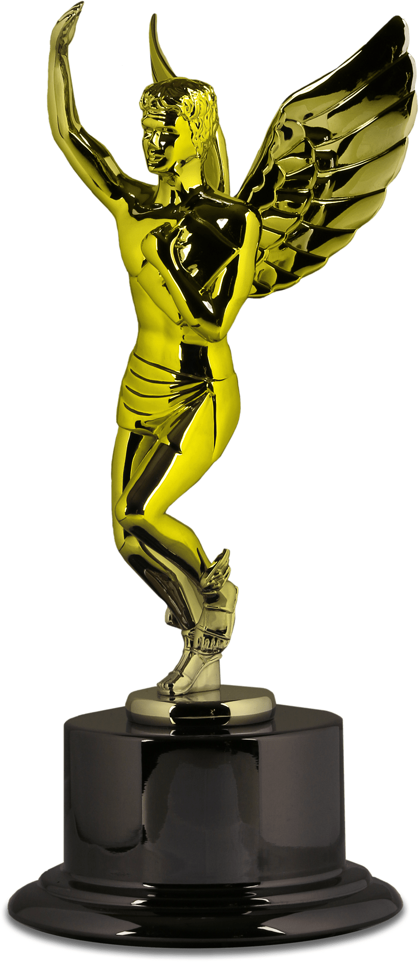 Transparent Award Statue Pictures - Hermes Creative Awards (1000x2054), Png Download