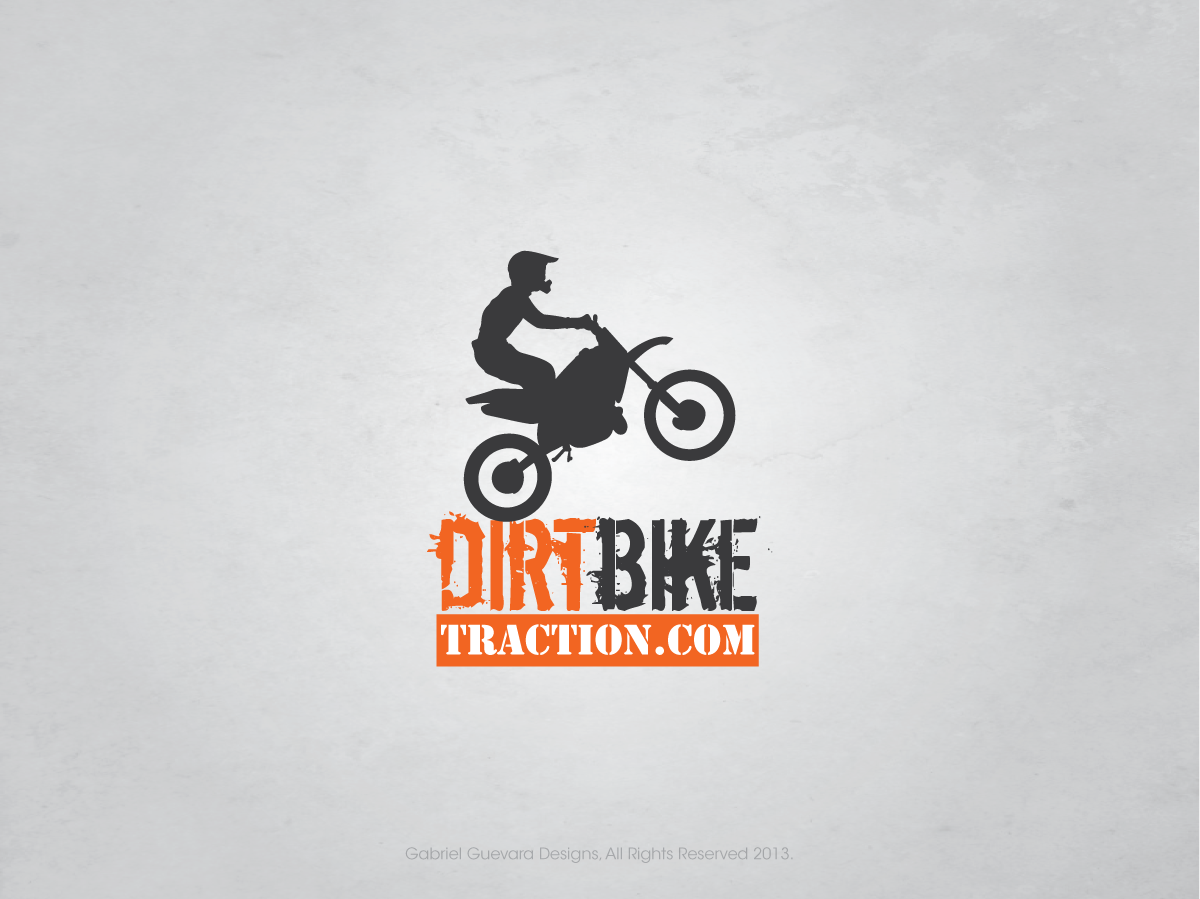 Elegant, Playful Logo Design For D J Walker Investments - Dirt Bike Symbols (1200x899), Png Download