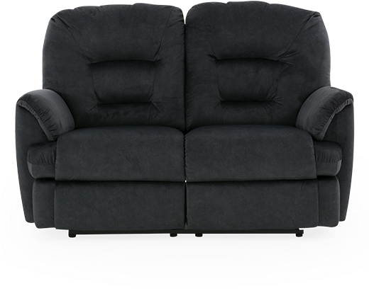 Image For Dark Blue Upholstered Reclining And Battery (519x804), Png Download