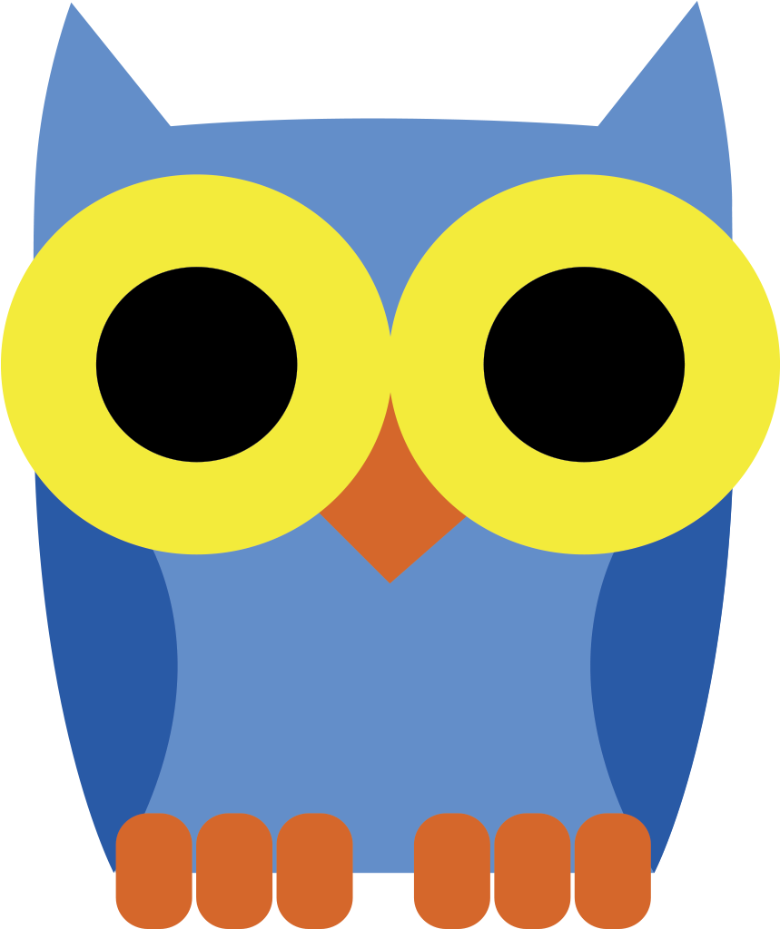 Owl Typing Cliparts - Buho Boo (1024x1024), Png Download