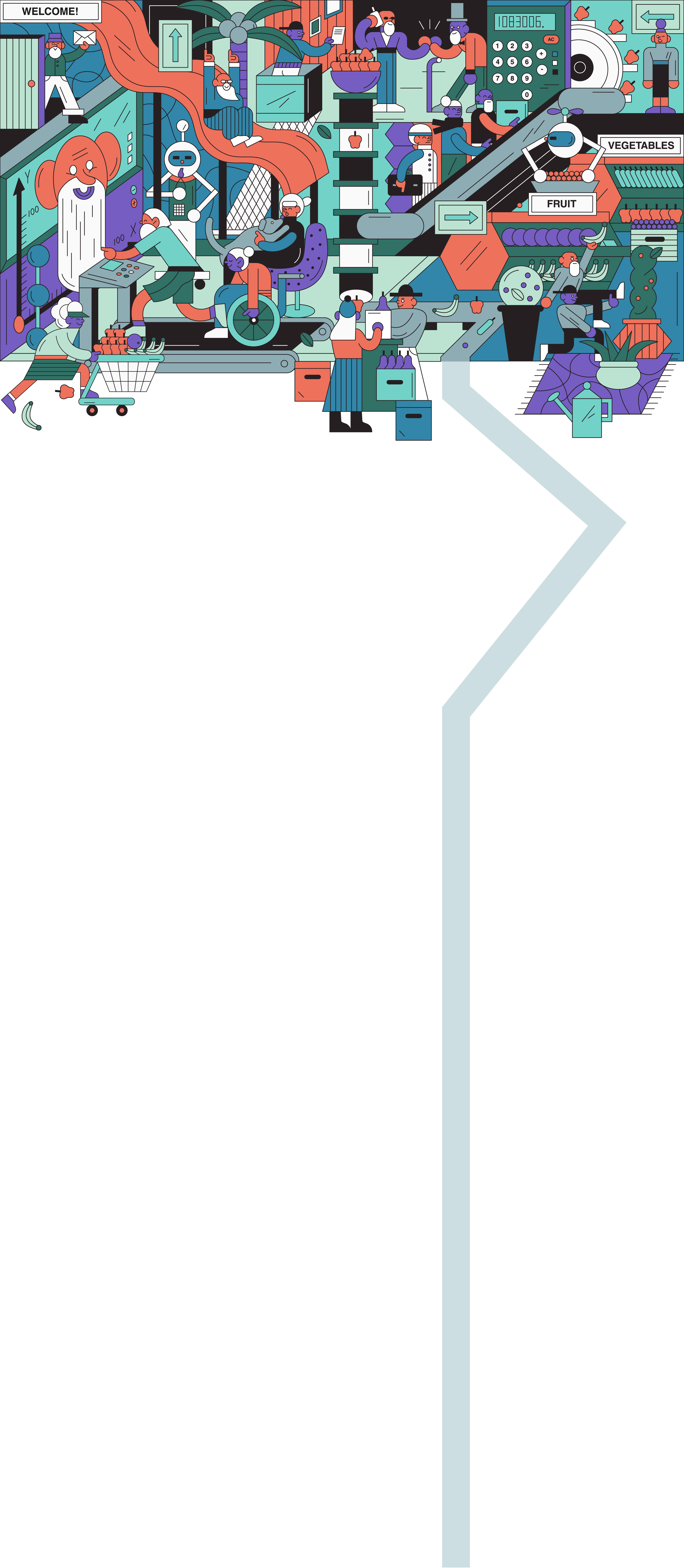 Header Illustration (3201x7341), Png Download