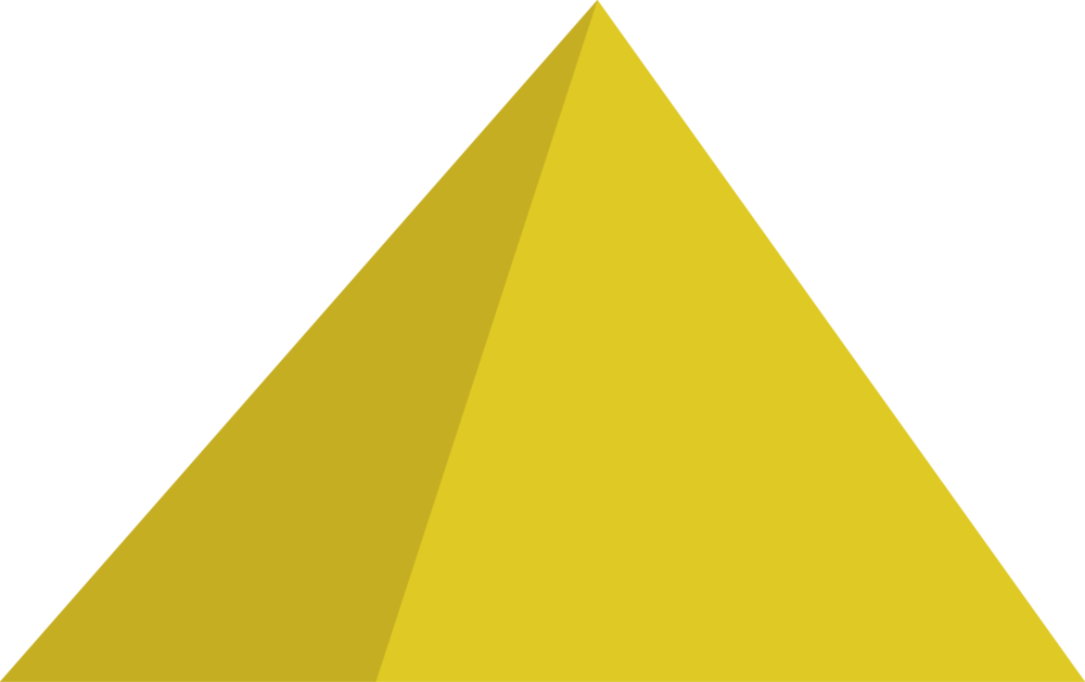 Pyramid - Triangle (1000x629), Png Download