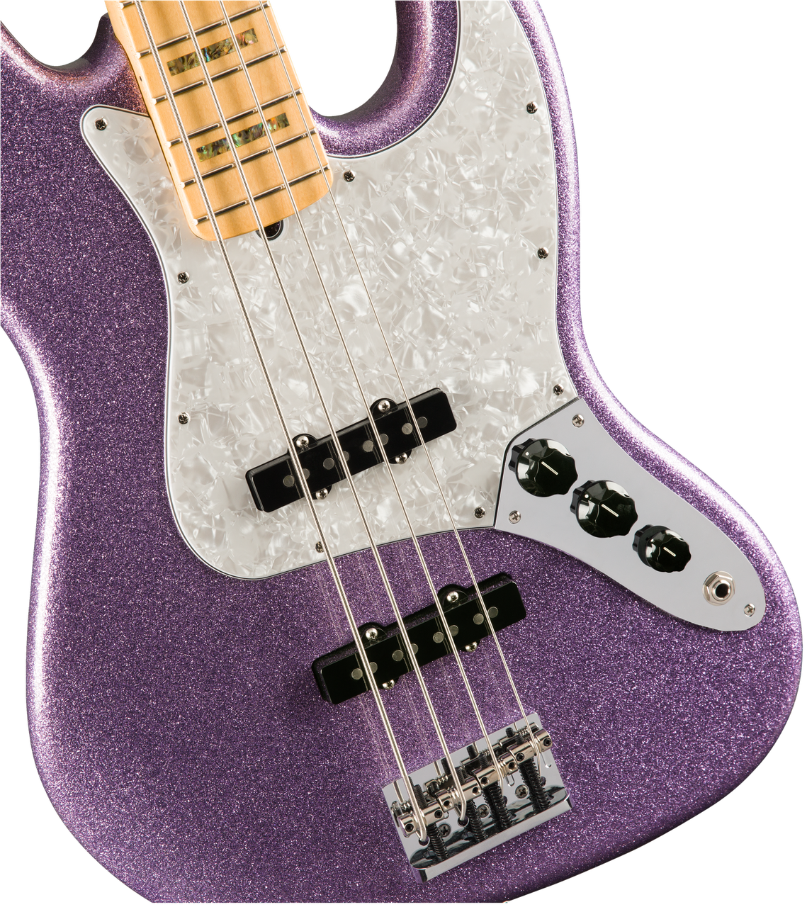 Fender Limited Edition Adam Clayton Jazz Bass®, Maple - 2017 Limited Edition American Professional Jazz Bass (1139x1280), Png Download