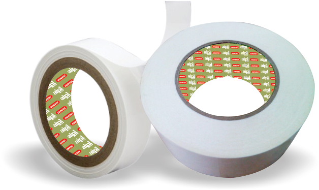 A-89 P D/s Transparent Polyester Tape With White Paper - Circle (664x573), Png Download