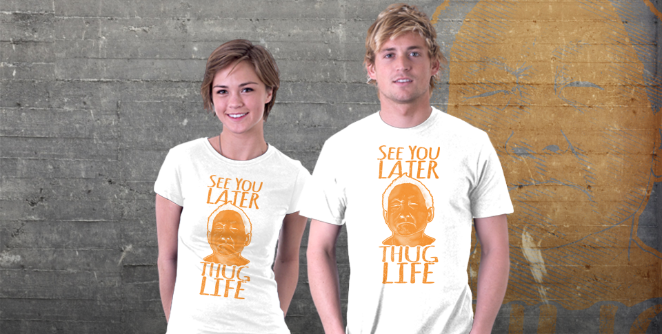 Mdl Mco See You Later Thug Life V=1515873937 - T Shirt (960x485), Png Download