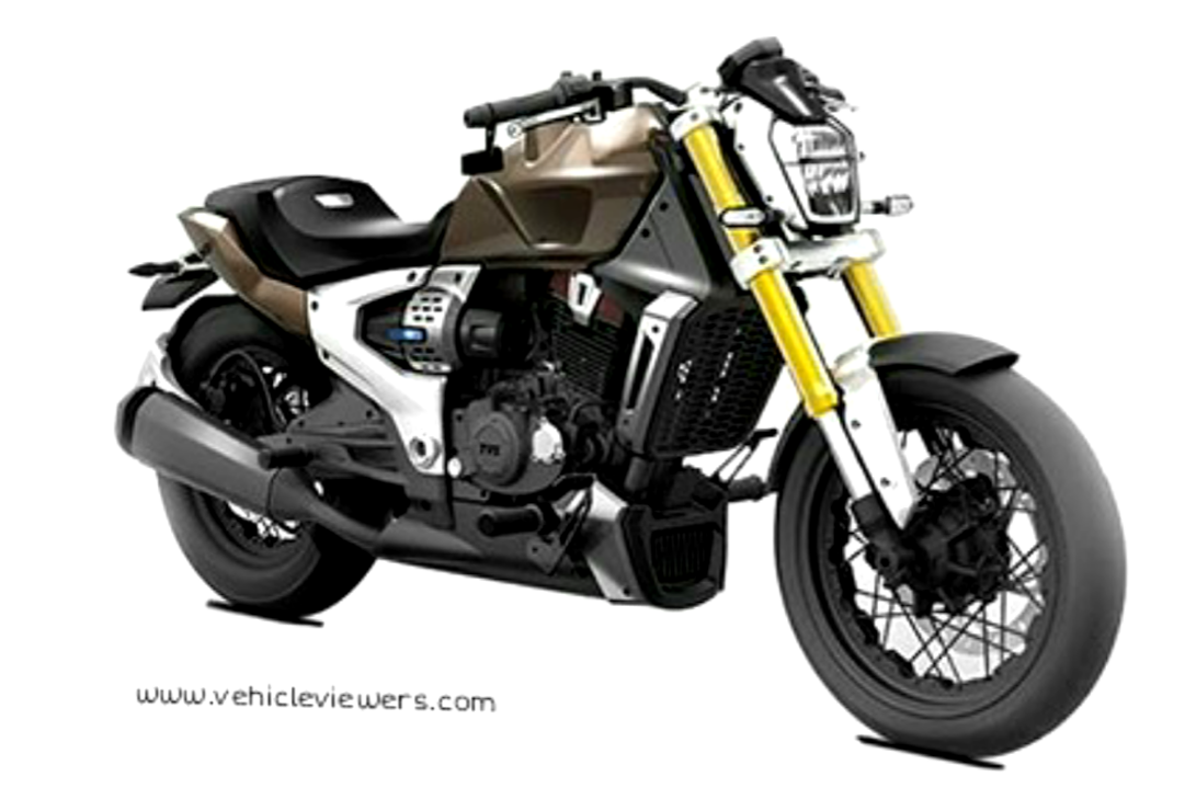 Tvs Motor Company Has Exposed First Ever Motor Bike - Tvs New Bike 2019 (1080x1080), Png Download